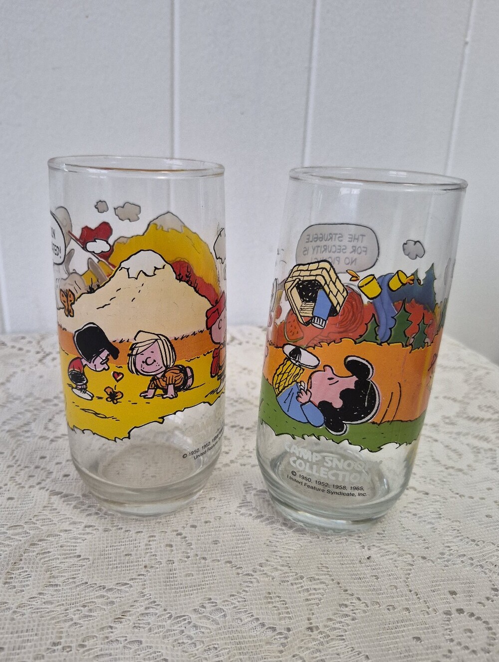Camp Snoopy Glasses - Picture 2 of 7